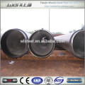 astm a106 gr.b sch40 carbon seamless steel tube 24" for fluid feeding